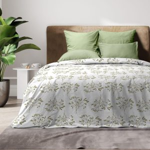 home interior, scandinavian style bedroom mock up, 3d rendering